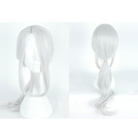 Уникални изгодни човешки перуки за жени дама 30 бели перуки с перука капачка