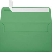 Плик С Квадратна Клапа, 1 2, Празнично Зелено, Пакет 1000