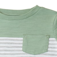 Уондър Нейшън бебе и малко дете момче тениска, потник и шорти комплект, 3-парче, размери 12м-5т