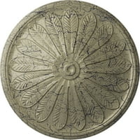Екена мелница 1 2 од 1 2 П Бронте таван медальон, ръчно изрисуван замък камък пращене