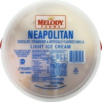 Мелъди Ферми Неаполитански Сладолед, 1. галон