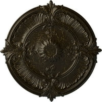 1 8 од 1 2Пат Атика акантус лист таван медальон, ръчно рисуван камък огнище пращене