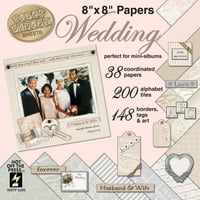 Хартия Пица Хартия И Акценти 8 Х8 - Сватба