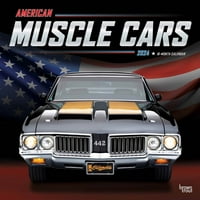 Американски мускул автомобили стенен календар от Браунтраут