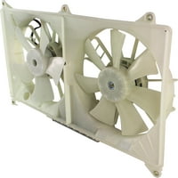 Резервен л охлаждащ вентилатор съвместим с 1998 - Лексус ГС 1998-ГС радиатор