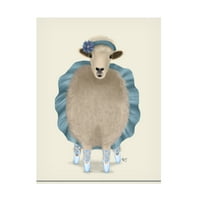 ФАБ Фънки 'Балет Овце 3' Платно Изкуство