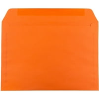Хартиени и Пликови пликове за брошури, оранжеви, в опаковка