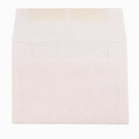 Хартия 4 бара пликове за покани за пергамент - - розов рециклиран-50 пакет