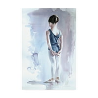 Търговска марка изобразително изкуство 'първи ден в балет' платно изкуство от Уайлд Епъл графика