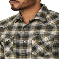 Вранглер® Мъжка дълга ръкав тънък годни тъкани риза
