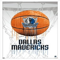 Далас Маверикс-Дрип Баскетбол Стена Плакат, 14.725 22.375