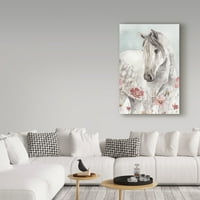 Изобразително изкуство' диви коне в жътва ' платно изкуство от Лиза одит