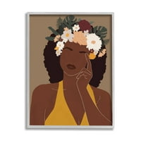 Ступел Начало Дé Женски размишляващи тропически флорални корона монстера листа, 20, проектиран от Джей Джей