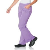 Градски ултимативно пригодени удобни разтегливи 2-Джобни скраб панталони за жени 9306
