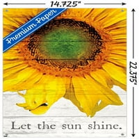 Али Крис-Нека слънцето грее плакат за стена с пушките, 14.725 22.375