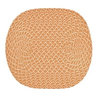 По-добри тенденции Слънчеви очила полипропилен 96 132 плетен килим, вътрешна употреба, за възрастни-оранжев