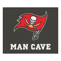 - Ню Орлиънс Сейнт Ман пещерата Ултимат 5' х8 ' килим