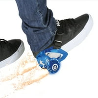 Бръснач Джетс Ди Ел петата колела с искри-неон синьо, скейт обувки с колела за деца на възраст 9+ и ездачи