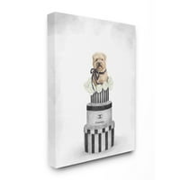 Ступел индустрии Мода куче стек неутрален сив живопис платно стена изкуство от Зивей ли