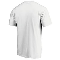 Мъжки фанатици маркови Бяла Лос Анджелис Доджърс Прайм пас тениска