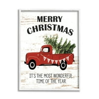 Ступел индустрии Коледа най-прекрасното време Реколта камион, 14, дизайн от букви и облицовани