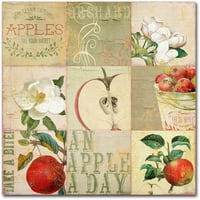 Търговска марка изобразително изкуство ябълкови цветове трети платно изкуство по цвят Пекарна
