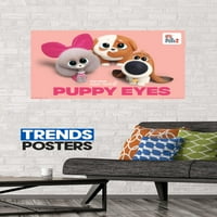 Тайният живот на домашните любимци-плакат за очите на кученцата