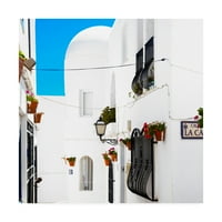 Марка изобразително изкуство 'Произведено в Испания Михас Бяла Архитектура' платно изкуство от Филип Хюгонар