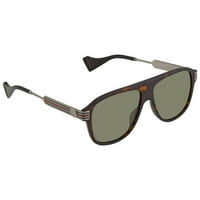 Гучи Поляризирани зелени Мъжки слънчеви очила ГГ0587С-57