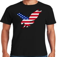 Графика Америка 4 юли Ден на независимостта Американски орел Мъжка тениска