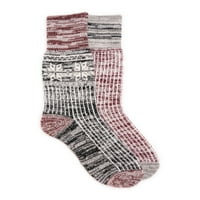 Дамски чифт чорапи от вълна ложа