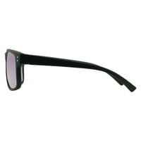 Медисън втори мъжки средни гумирани черни класически слънчеви очила